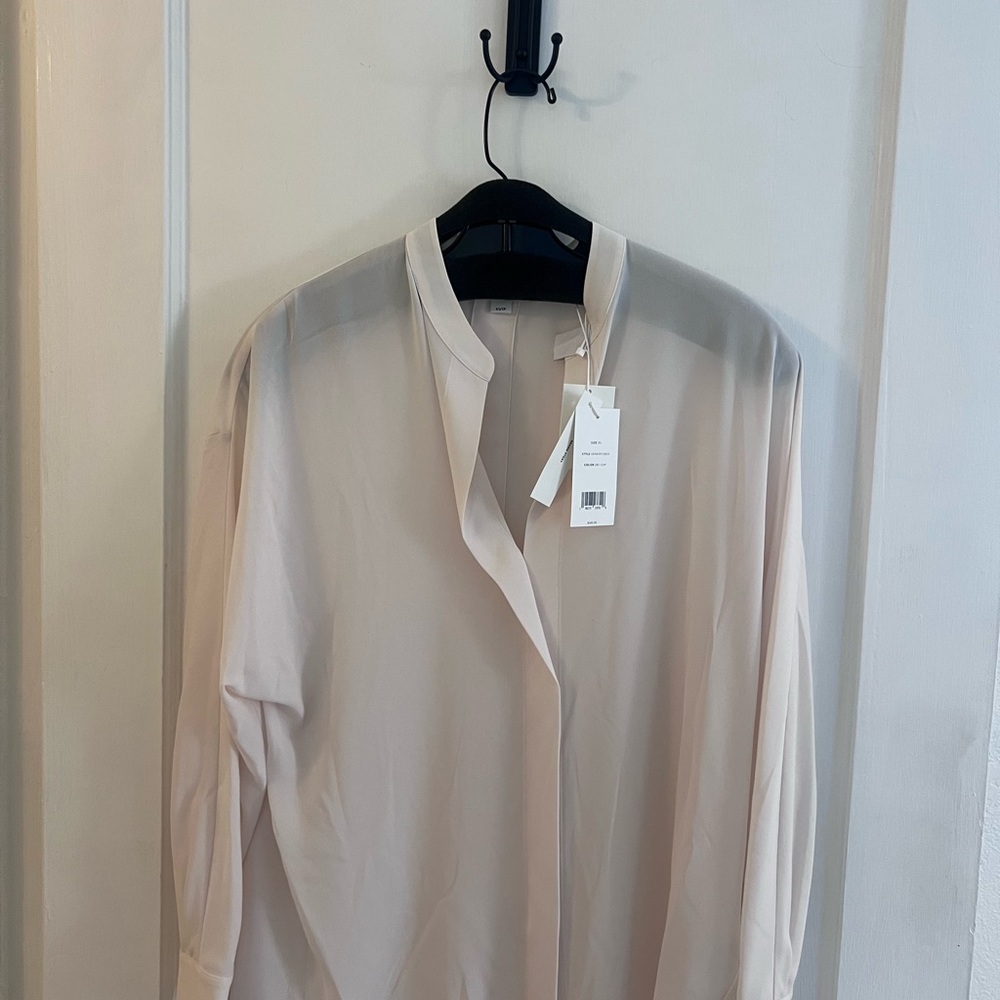 Vince Elegant Cream Blouse